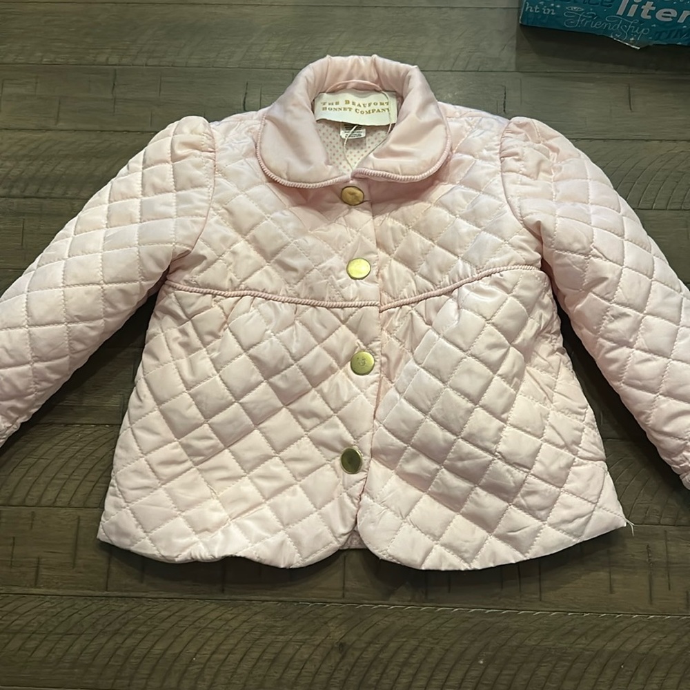 Quilted Pink Coat